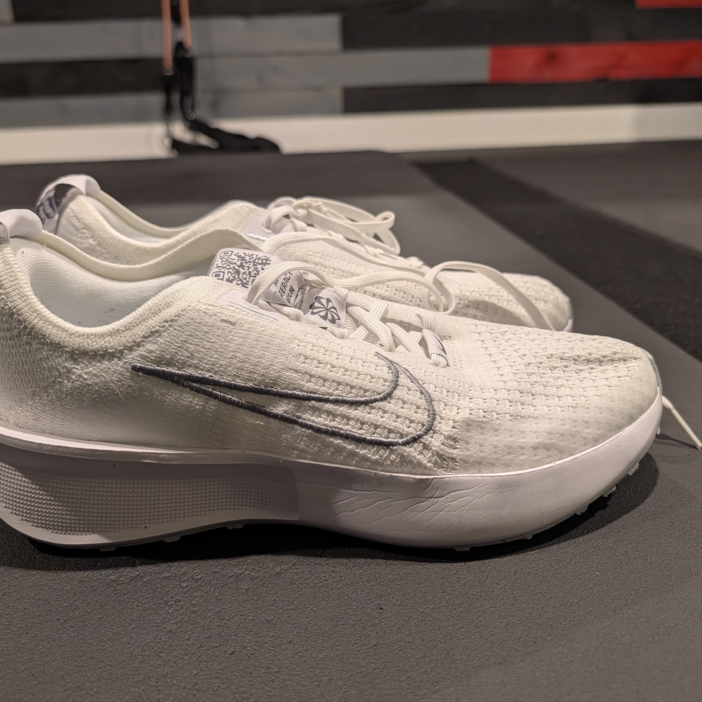 White Nike Running Shoes
